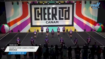 Palmetto Spirit Cheer & Tumble - Smoke [2024 L1 Senior - D2 Day 2] 2024 CANAM Grand Nationals
