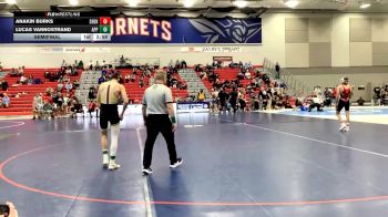 125 lbs Semifinal - Lucas Vannostrand, Apprentice School vs Anakin Burks, Shenandoah University