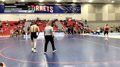 125 lbs Semifinal - Lucas Vannostrand, Apprentice School vs Anakin Burks, Shenandoah University