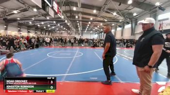 199 lbs Round 2 - Kingston Robinson, Powerhouse Wrestling vs Noah Ordonez, El Paso Wildcats Wrestling Club