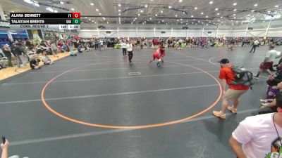 175 lbs Cons. Round 2 - Alana Bennett, Unattached vs Talayjah Brents, Unattached