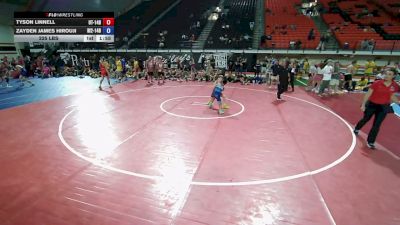 76 lbs Tyson Linnell, Utah 14U Boys vs ZAYDEN JAMES HIROUJI, Hawaii 2 14U Boys
