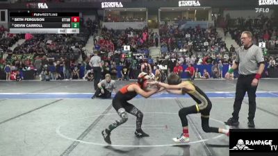 73 lbs Cons. Round 1 - Layson Heckroth, Smoky Valley vs Owen Pfeifer, Hays WC
