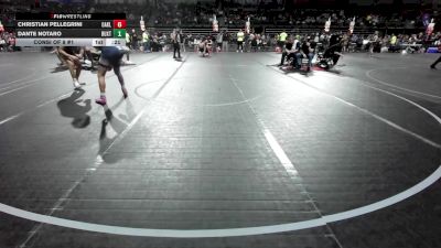 136 lbs Consi Of 8 #1 - Christian Pellegrini, Oakland vs Dante Notaro, Buxton (NJ)