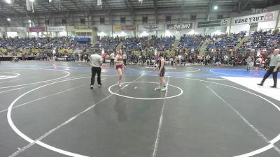 130 lbs Round Of 16 - Adrianna Smith, Windsor Middle School vs Karen Delgado, Bear Creek Jr. Wrestling