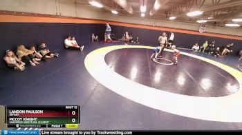 55-57 lbs Round 3 - McCoy Knight, Sanderson Wrestling Academy vs Landon Paulson, Defiant