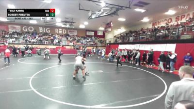 285 lbs Cons. Round 4 - Robert Fuentes, Declo vs Sidi Kante, Madison