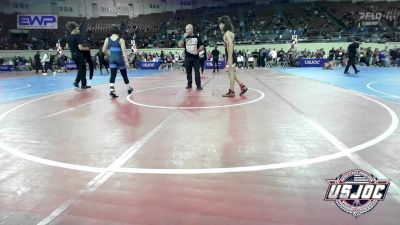 110 lbs Consi Of 8 #2 - Jase Coble, Cowboy Wrestling Club vs Gage Vincent, Lions Wrestling Academy