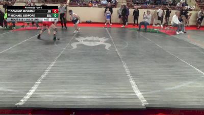 145_B lbs Round Of 64 - Dominic McHugh, Jim Thorpe vs Michael Ledford, Blackhawk