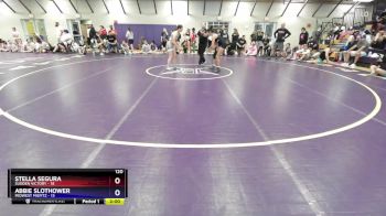 120 lbs Round 4 (10 Team) - Stella Segura, Sudden Victory vs Abbie Slothower, Midwest Misfitz