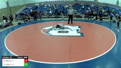 12U Boys - 82 lbs Cons. Round 6 - Brooks Blevins, Wichita Training Center vs Deegan Dolan, SWAT - Savage Wrestling Athletic Team