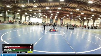 60 lbs Rd# 1 9:00am Friday - Channing Bowman, POWA vs Mason Kolva, Nauman Green