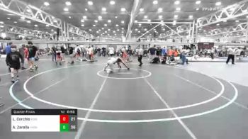 173 lbs Quarterfinal - Lou Cerchio, Edge Wrestling vs Aiden Zarella, NE Hammer Shack