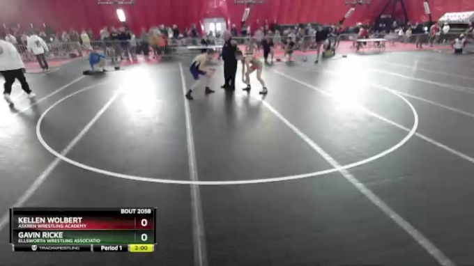 113 lbs Champ. Round 1 - Kellen Wolbert, Askren Wrestling Academy vs ...