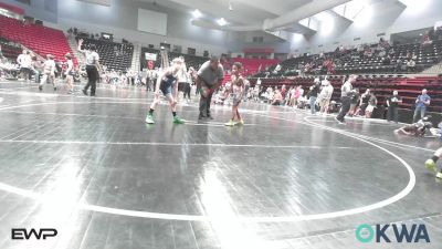 64 lbs Consi Of 4 - Messiah Hausler, Raw Wrestling Club vs Jaxson Wright, Bartlesville Wrestling Club