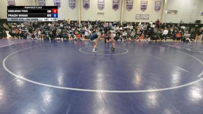 180 Open Cons. Round 2 - Keeleigh Fish, Central Methodist University vs Praizh Suggs, Iowa Central Community College