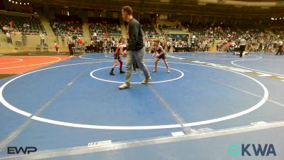 52 lbs Semifinal - Hank Foon, Team Tulsa Wrestling Club vs Jaymes Laning, Cabot Wrestling Club