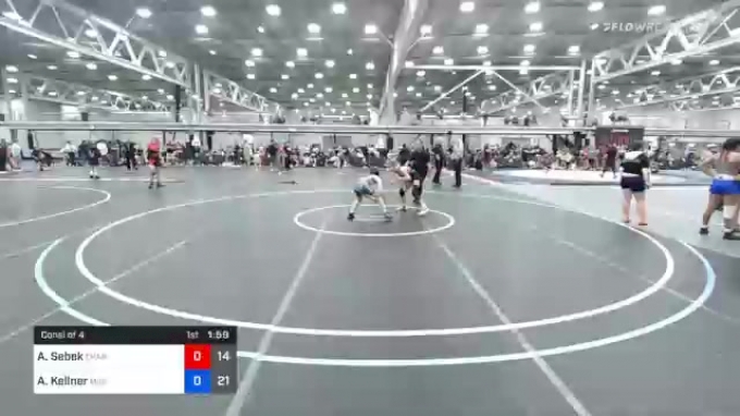 95 lbs Consolation - Alexandra Sebek, Charlies Angels Black vs Aislin ...