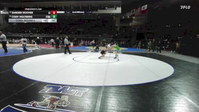 106 lbs Cons. Round 2 - Zander Hoover, Laguna Creek vs Cody Holtberg, St. Mary`s