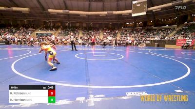 64 lbs Round Of 16 - Ryder Robison, Black Fox Academy vs Kash Harrison, Wave Wrestling Club (TN)