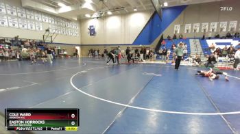 62-64 lbs Round 3 - Easton Horrocks, Uintah Wrestling vs Cole Ward, Hook`Em W.C.