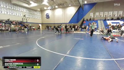 62-64 lbs Round 3 - Easton Horrocks, Uintah Wrestling vs Cole Ward, Hook`Em W.C.