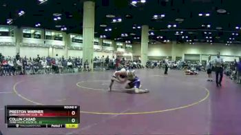 182 lbs Round 8 (10 Team) - Preston Warner, Bubbletown Mat Club vs Collin Casad, Terre Haute South (1)