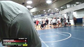 135 lbs Champ. Round 1 - Tyler Gray, Wellington Wrestling Club vs Cameron Jones, Roughneck Wrestling Club