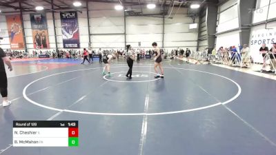 152 lbs Round Of 128 - Nick A Cheshier, IL vs Brady McMahon, PA