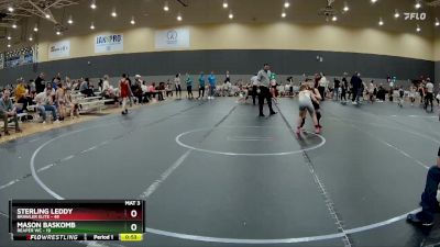 92 lbs Round 9 (10 Team) - Mason Baskomb, Reaper WC vs Sterling Leddy, Brawler Elite