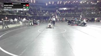105 lbs Round Of 16 - Elijah Logan, Apex vs Ian Torres, South Plainfield