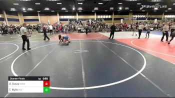 136 lbs Quarterfinal - Olivia Davis, Somar WC vs Taydem Bylin, Mat Demon WC