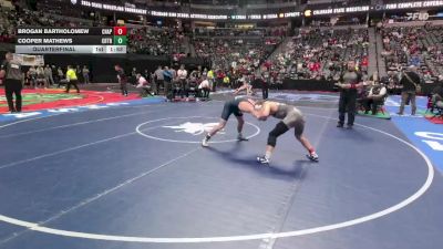 132-5A Quarterfinal - Cooper Mathews, Cherokee Trail vs Brogan Bartholomew, Chaparral