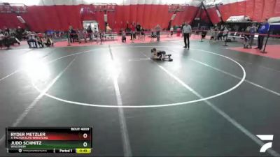 59 lbs Champ. Round 1 - Judd Schmitz, Wisconsin vs Ryder Metzler, X-Factor Elite Wrestling