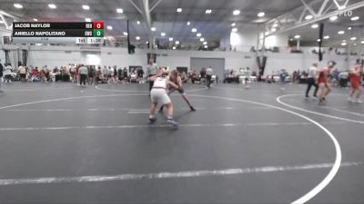 113 lbs Semis & 1st Wrestleback (8 Team) - Jacob Naylor, Rebellion vs Aniello Napolitano, Seagulls WC