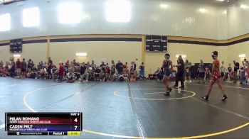 82 lbs Cons. Round 2 - Milan Romano, Perry Meridian Wrestling Club vs Caden Pelt, Mooresville Wrestling Club