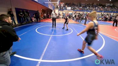 100 lbs Rr Rnd 2 - Nash Ramaeker, Bartlesville Wrestling Club vs Tripp Gruenwald, Collinsville Cardinal Youth Wrestling