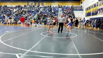 155 lbs Cons. Round 4 - Virginia Smith, Avella Area Hs vs Josie Wilson, Upper Saint Clair Hs