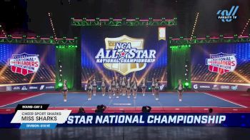 Cheer Sport Sharks - Miss Sharks [2025 L6 U18 NT Day 2] 2025 NCA All-Star National Championship
