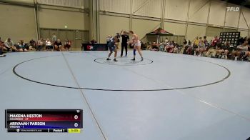 130 lbs Round 5 (6 Team) - Makena Heston, Colorado vs Ariyanah Parson, Virginia