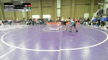 126 lbs Cons. Round 2 - Tyler Jones, Grain Valley vs Owen Dowell, Washburn Rural
