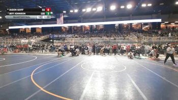 106 1A Quarterfinal - Jason Goff, Florida Christian School vs Jett Johnson, Cocoa Beach
