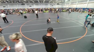 90 lbs Quarterfinal - Macklen Marksbury, Unattached vs Collin Fiumano, Pursuit Wrestling