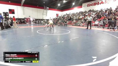 138 lbs Cons. Round 2 - Paul Knapp, Martin Luther King vs Kamrin Daugherty, Yucaipa