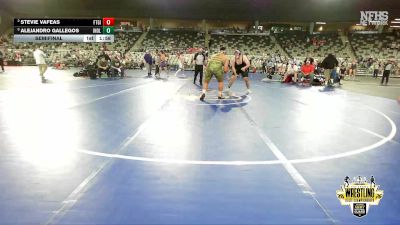 B4A-285 lbs Semifinal - Alejandro Gallegos, Inola vs Stevie Vafeas, Ft. Gibson