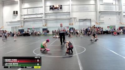 56 lbs Round 2 (6 Team) - Leyton Boyd, Contenders WA Blue vs Henry Ford, Lake/Armory Blue