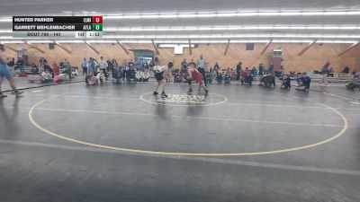 140 lbs Final - Hunter Parker, Elmira vs Garrett Mehlenbacher, Atlanta