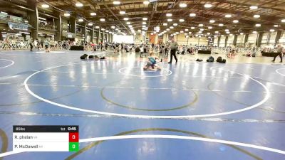 85 lbs Consi Of 8 #2 - RJ Phelan, VA vs Presley McDowell, NY