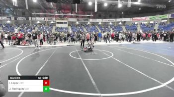 46 lbs Quarterfinal - Isaiah Lopez, Lopez Wrestling Inc vs Jiovani Rodriguez, Victory WC