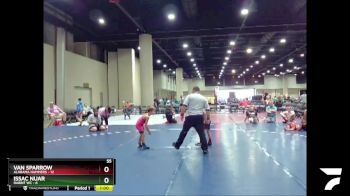 55 lbs Semis & 3rd Wb (16 Team) - Van Sparrow, Alabama Hammers vs Issac Nuar, Rabbit WC